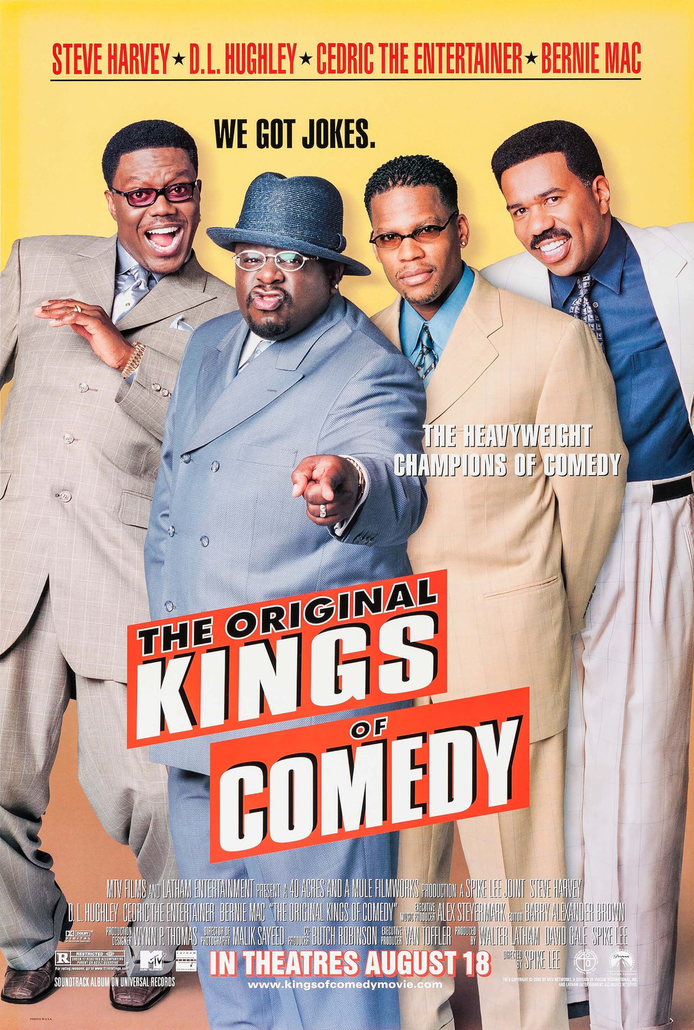 Extra Large Movie Poster Image for The Original Kings of Comedy 