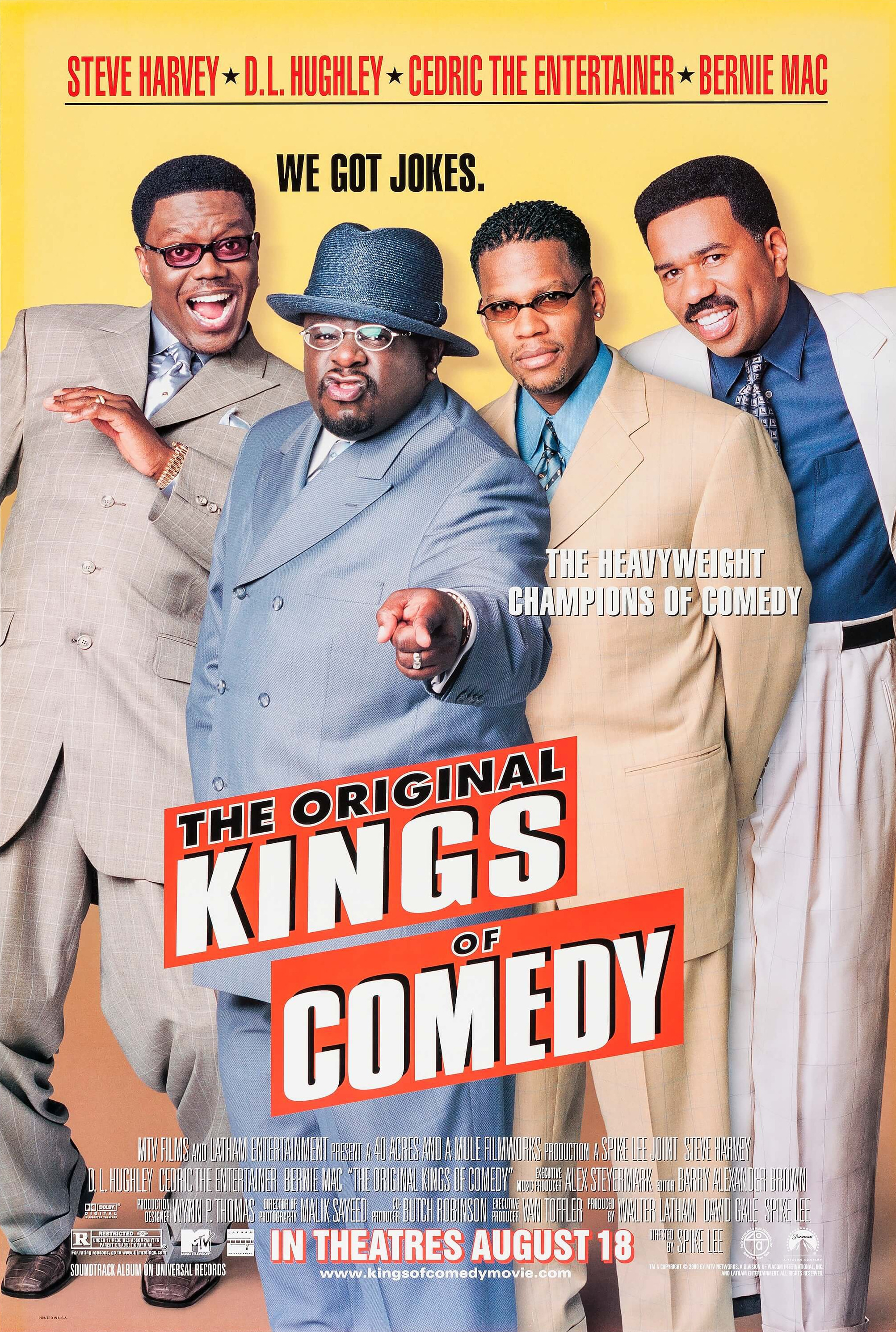 Mega Sized Movie Poster Image for The Original Kings of Comedy 