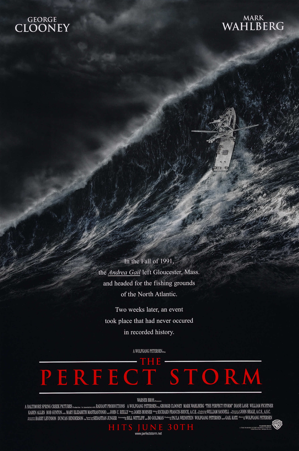 Extra Large Movie Poster Image for The Perfect Storm (#1 of 2)