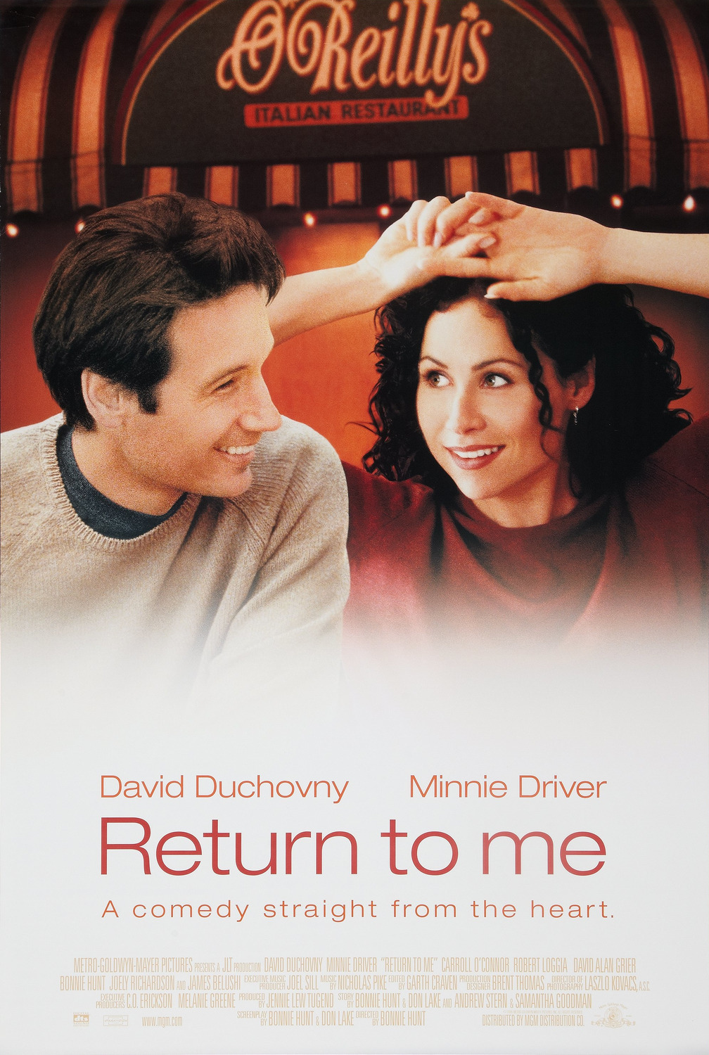 Extra Large Movie Poster Image for Return to Me (#1 of 2)