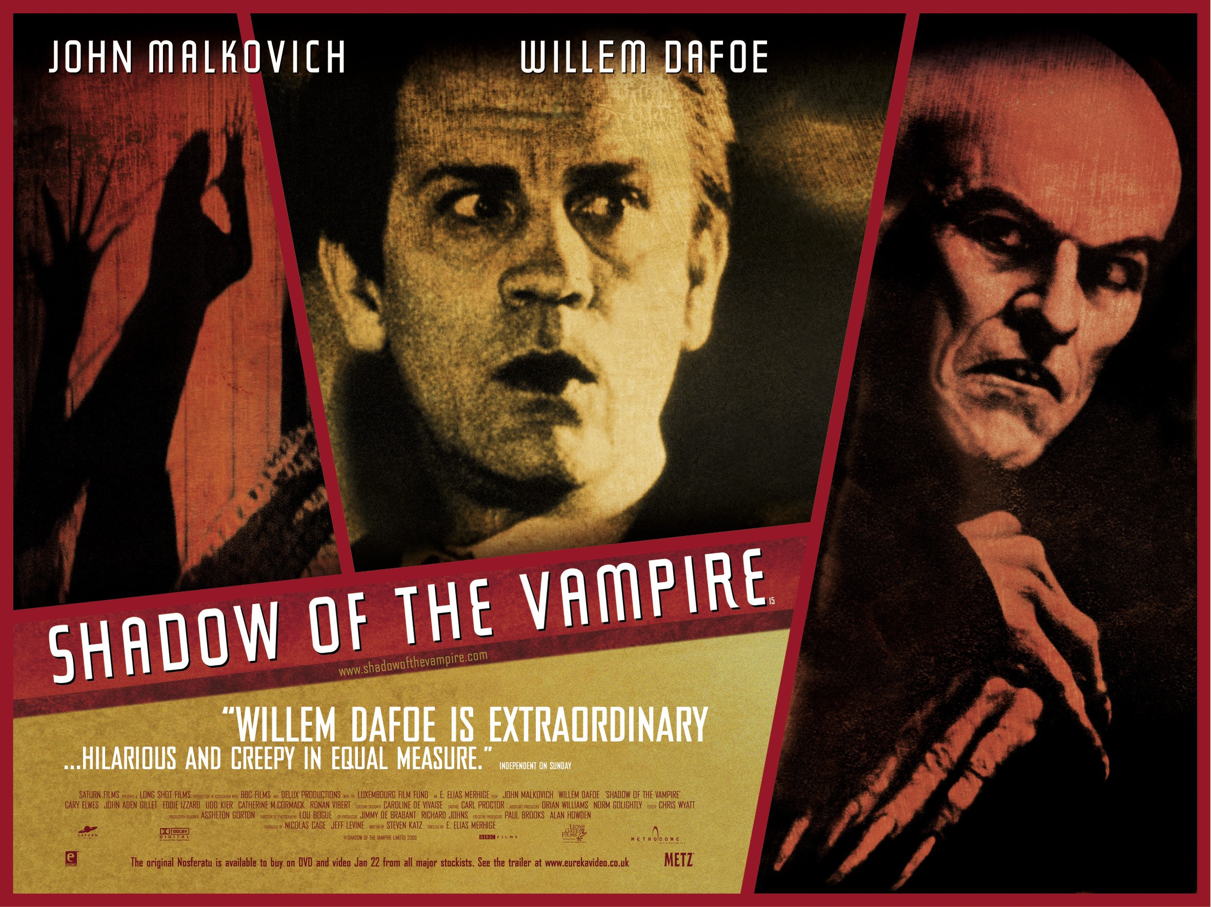 Mega Sized Movie Poster Image for Shadow of the Vampire (#4 of 4)