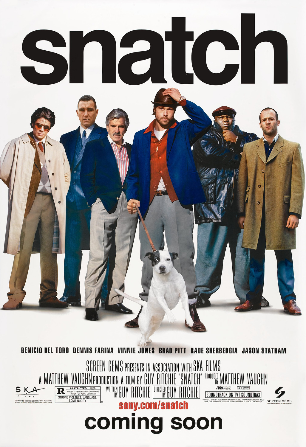Extra Large Movie Poster Image for Snatch (#1 of 5)