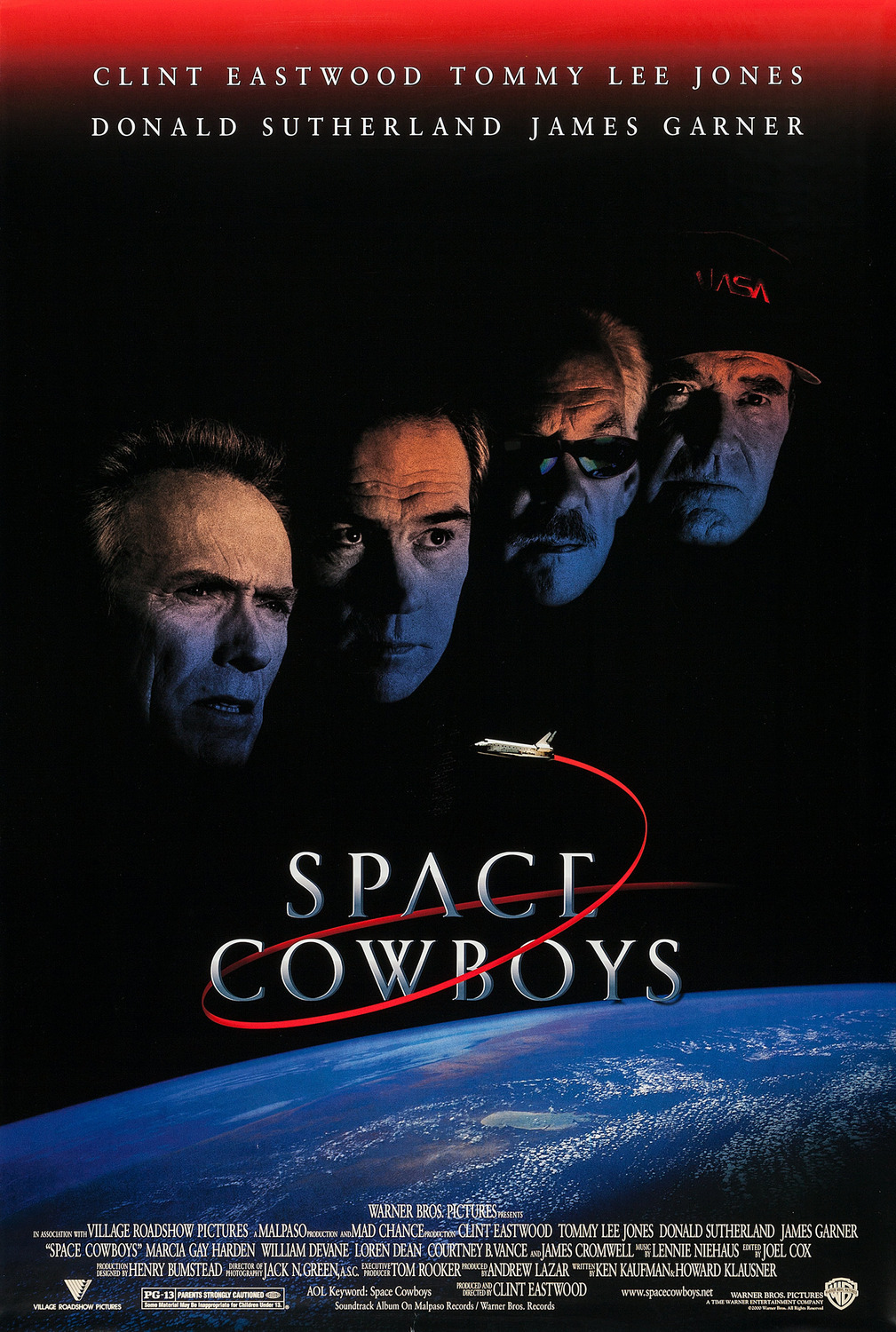 Extra Large Movie Poster Image for Space Cowboys (#3 of 3)
