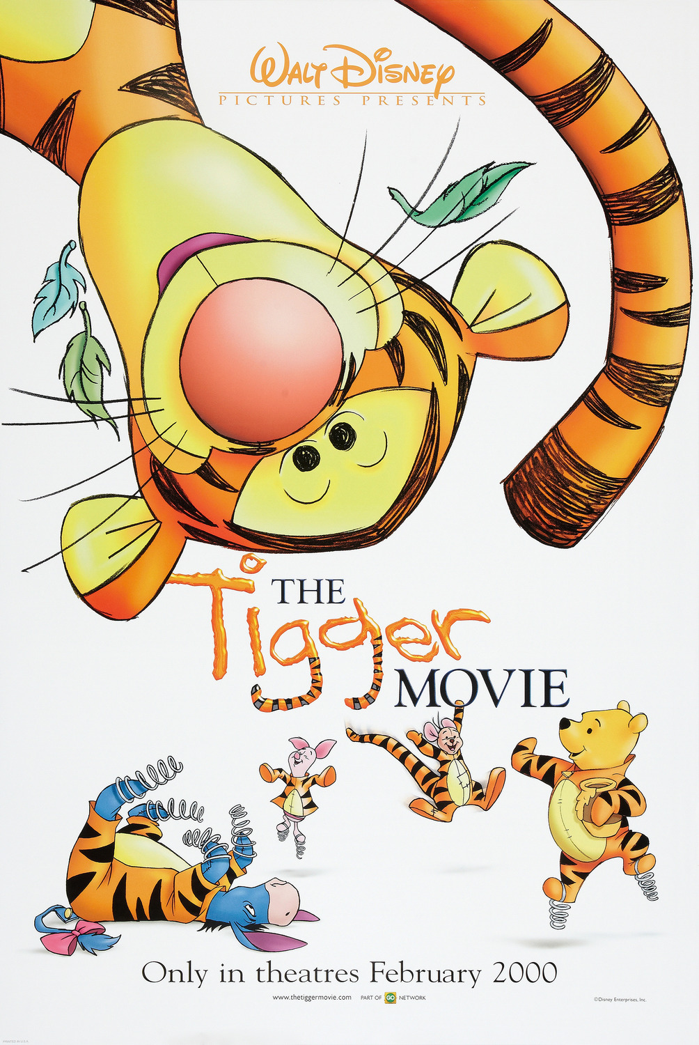 Extra Large Movie Poster Image for The Tigger Movie 