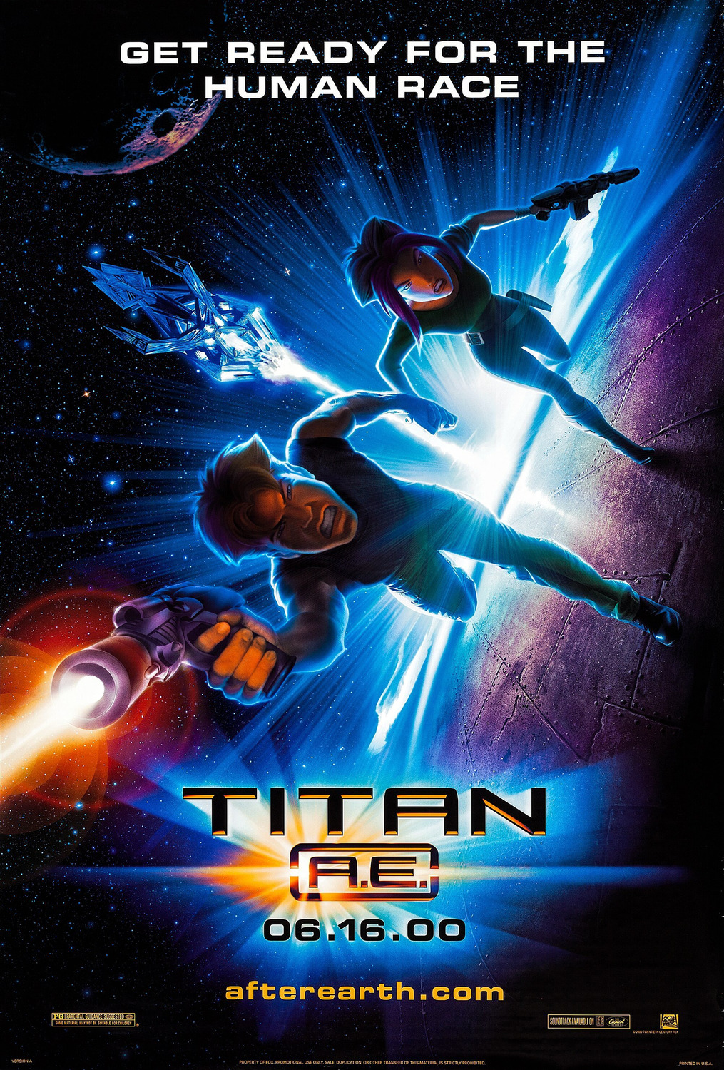 Extra Large Movie Poster Image for Titan A.E. (#1 of 2)