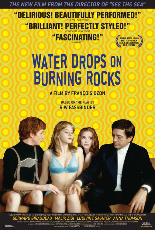 Water Drops on Burning Rocks Movie Poster