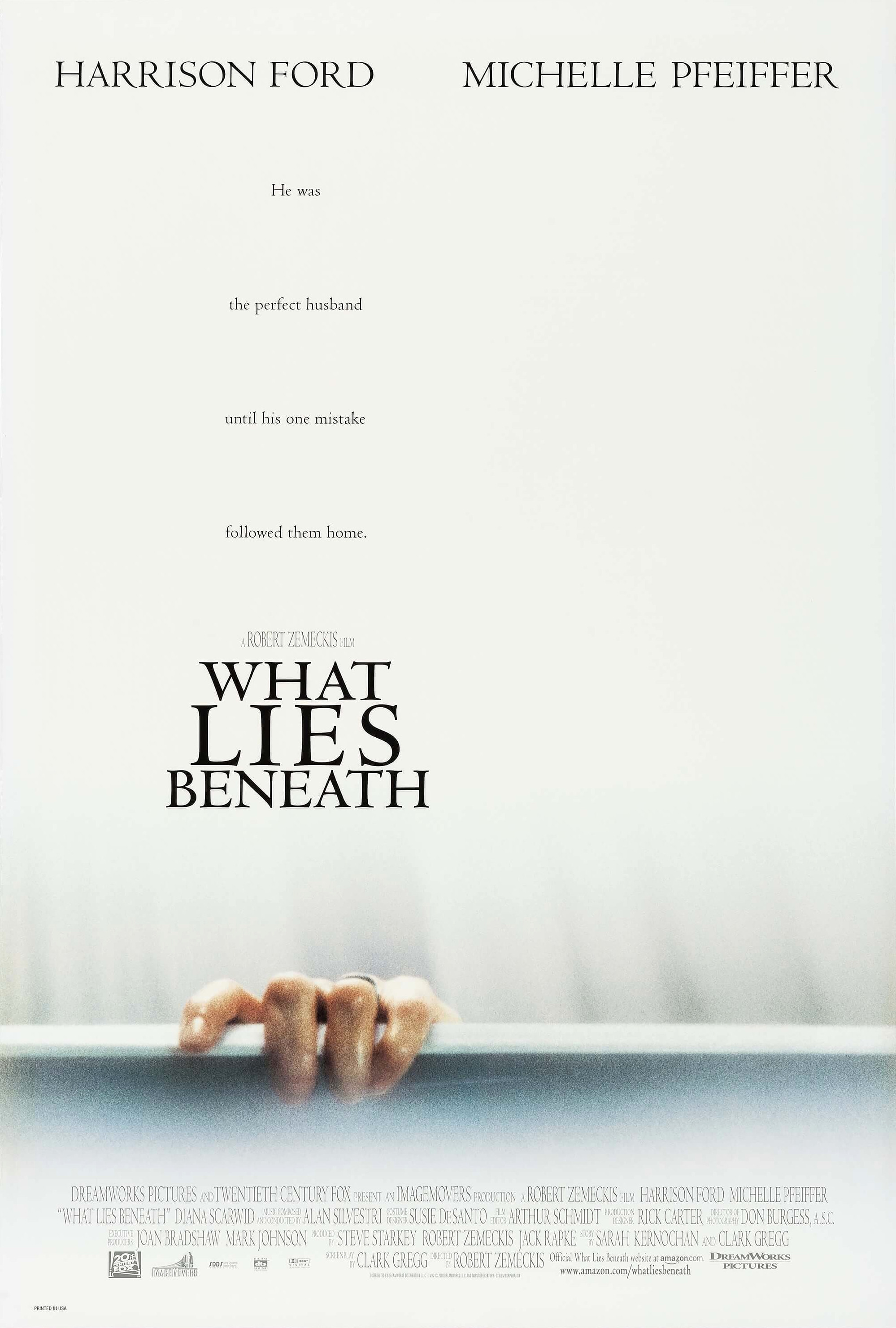 Mega Sized Movie Poster Image for What Lies Beneath 