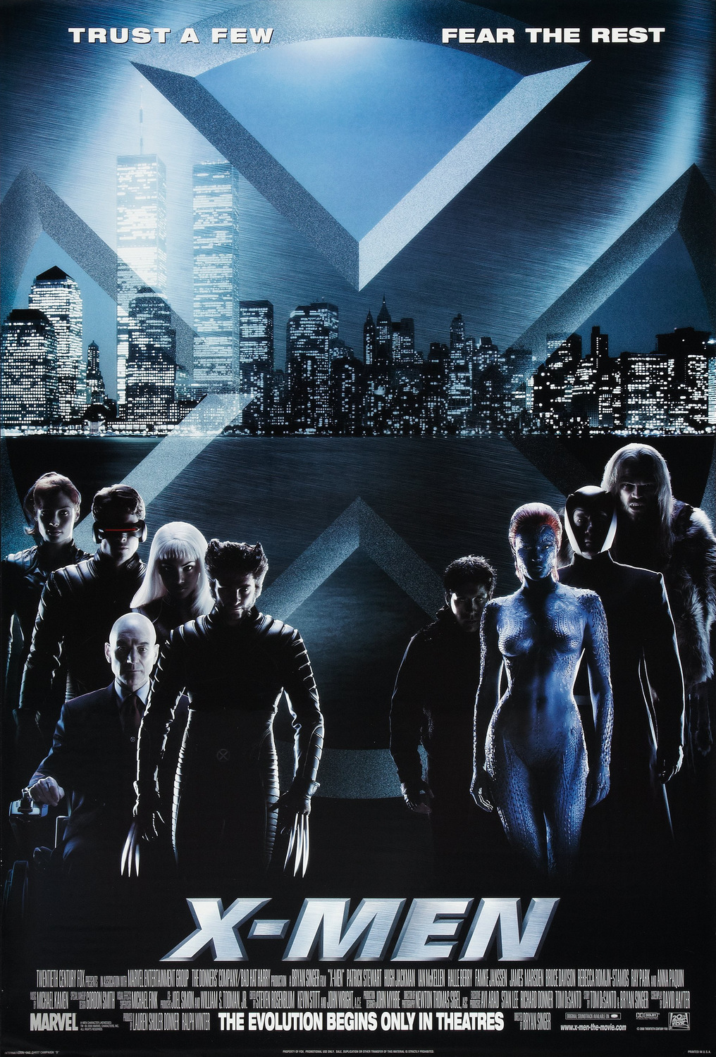 Extra Large Movie Poster Image for X-Men (#2 of 4)