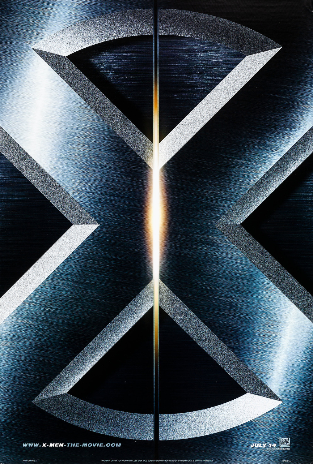 Extra Large Movie Poster Image for X-Men (#3 of 4)