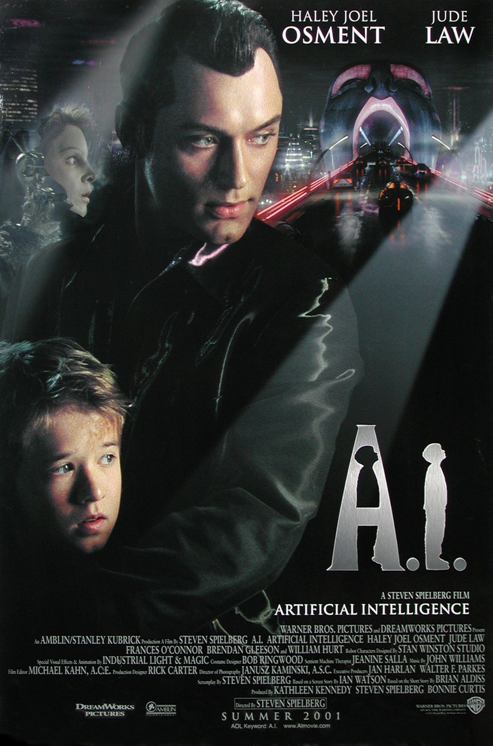 Extra Large Movie Poster Image for A.I. Artificial Intelligence (#5 of 5)