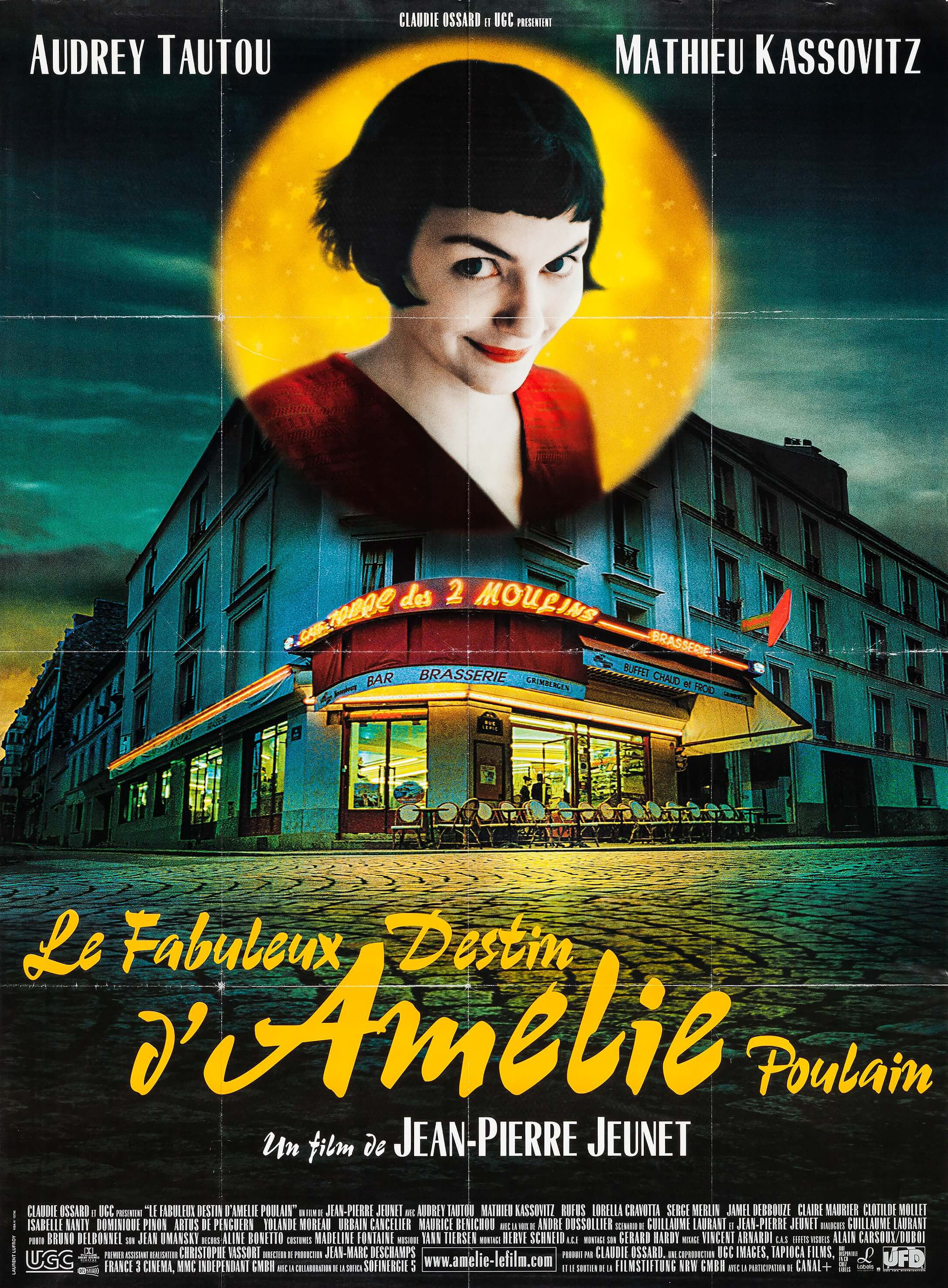 Salida retroceder carrete Amelie Movie Poster (#3 of 4) - IMP Awards