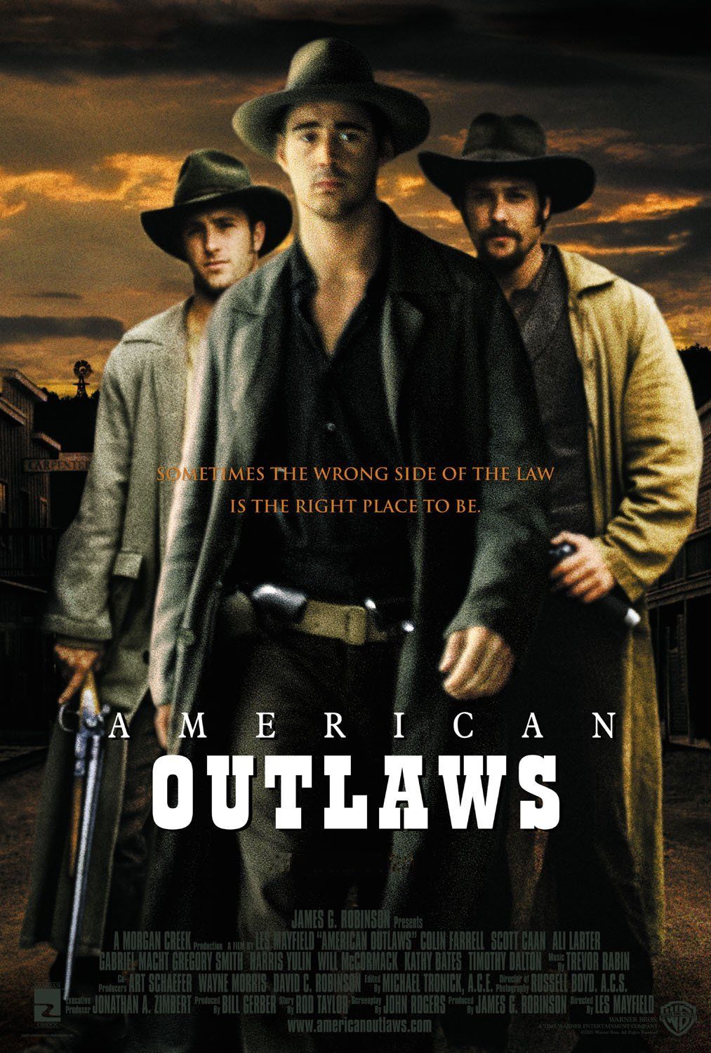 Extra Large Movie Poster Image for American Outlaws (#2 of 2)