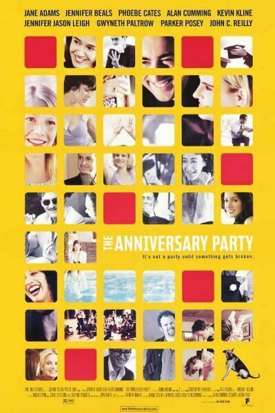 The Anniversary Party Movie Poster