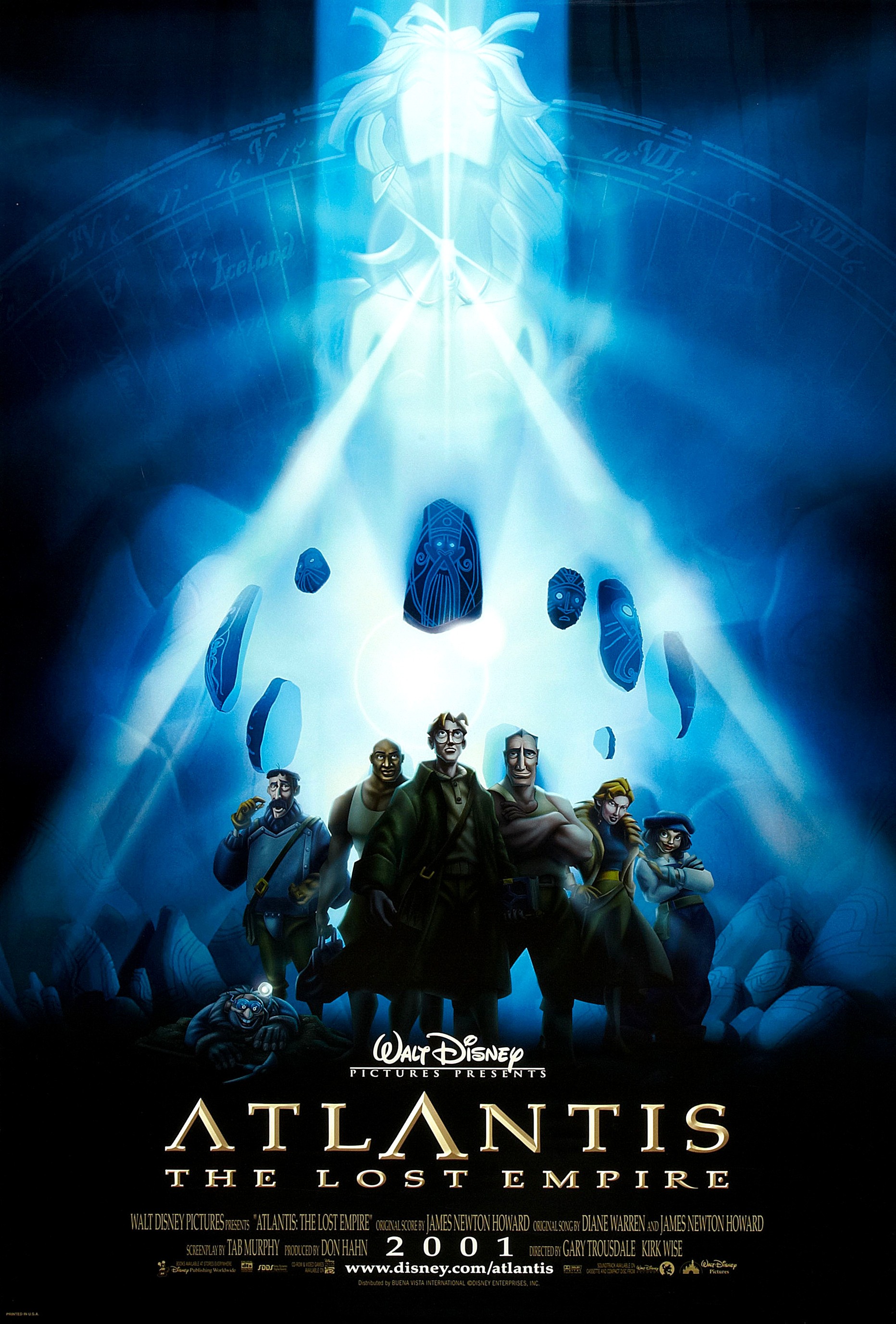 Mega Sized Movie Poster Image for Atlantis: The Lost Empire (#3 of 7)