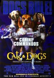 Cats & Dogs Movie Poster (#1 of 3) - IMP Awards