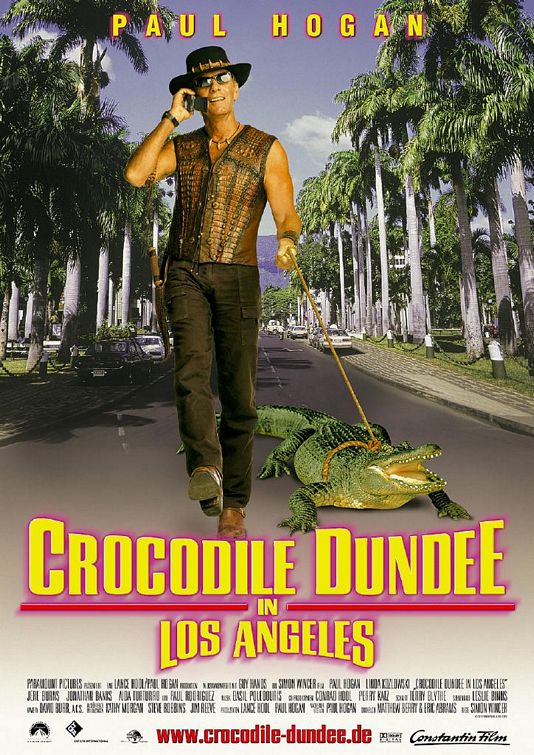 Crocodile Dundee in Los Angeles Movie Poster