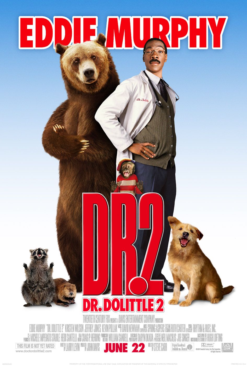 Extra Large Movie Poster Image for Dr. Dolittle 2 (#2 of 2)