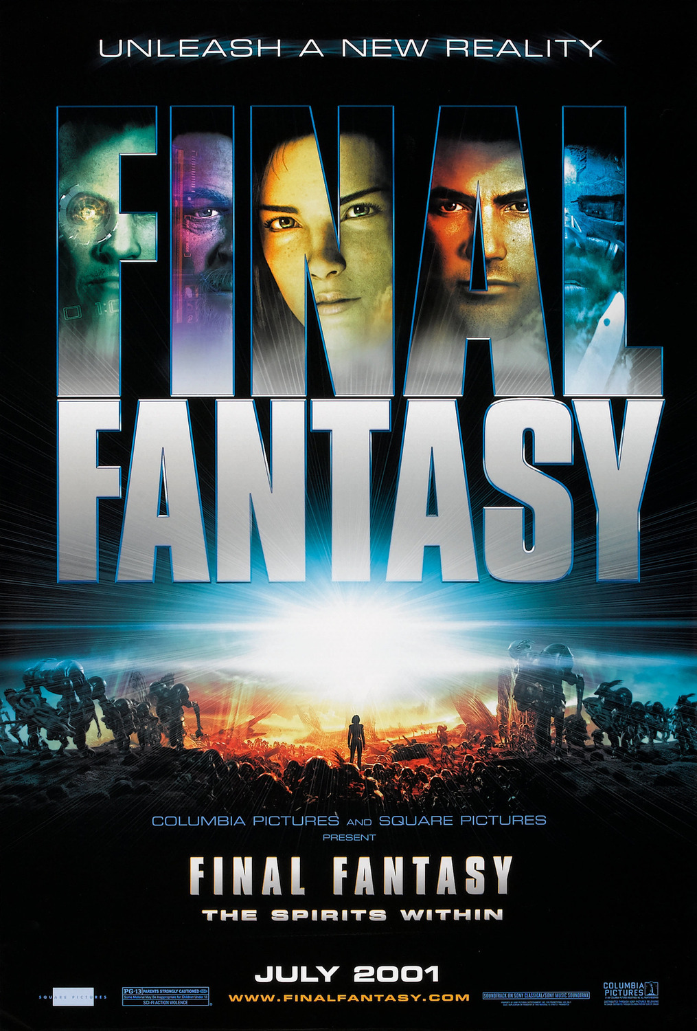 Extra Large Movie Poster Image for Final Fantasy: The Spirits Within (#1 of 6)