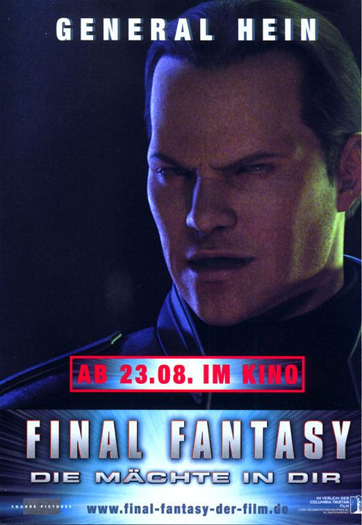 Final Fantasy: The Spirits Within Movie Poster