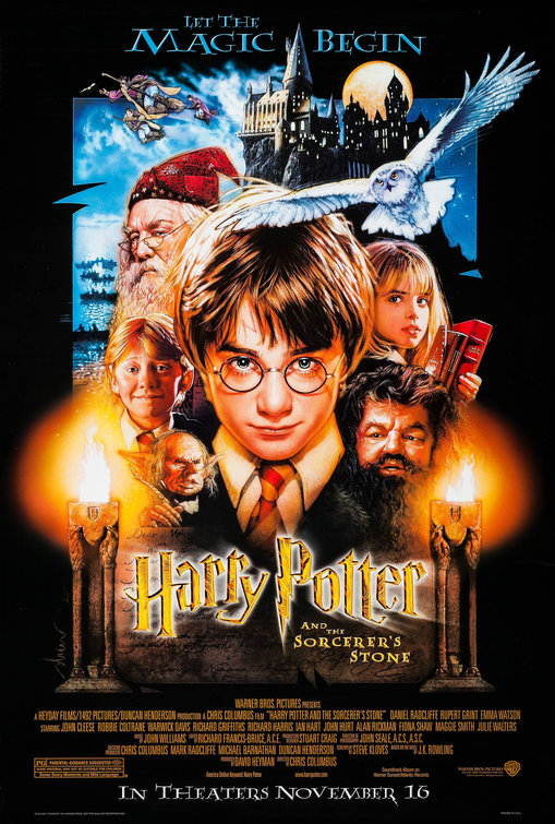 Harry Potter and the Sorcerer's Stone Movie Poster