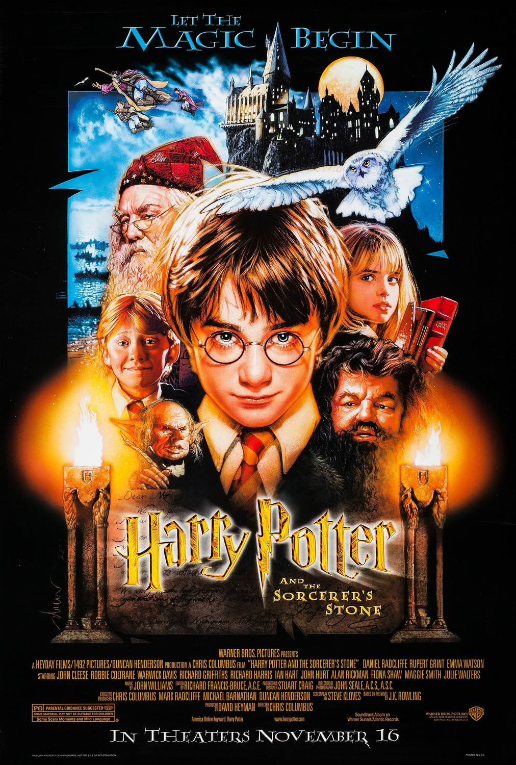 Extra Large Movie Poster Image for Harry Potter and the Sorcerer's Stone (#4 of 12)