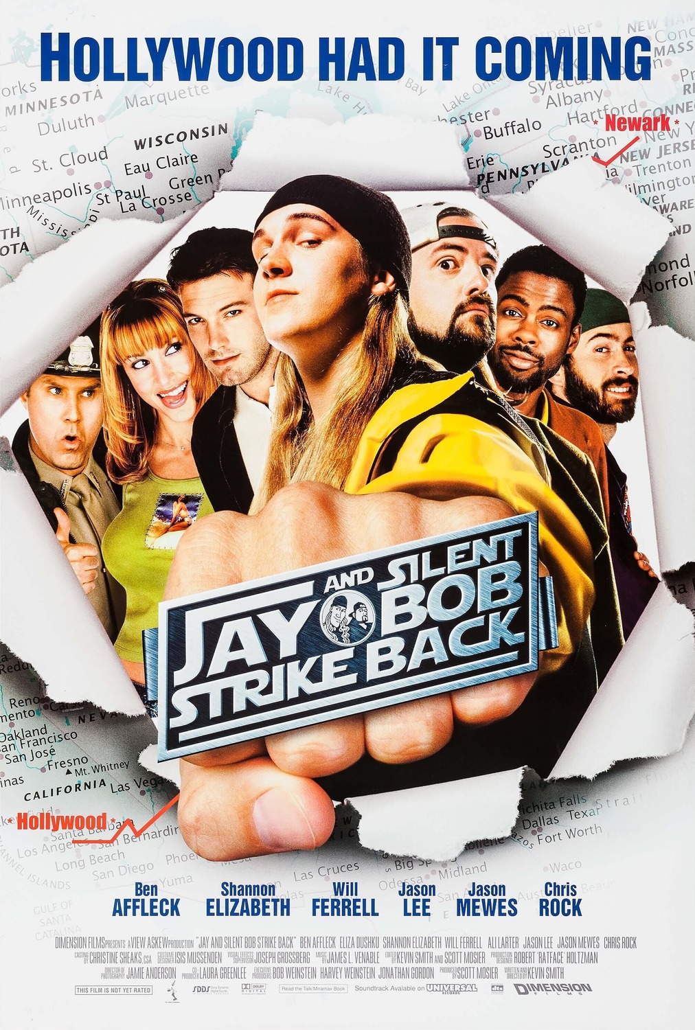 Extra Large Movie Poster Image for Jay and Silent Bob Strike Back (#1 of 3)