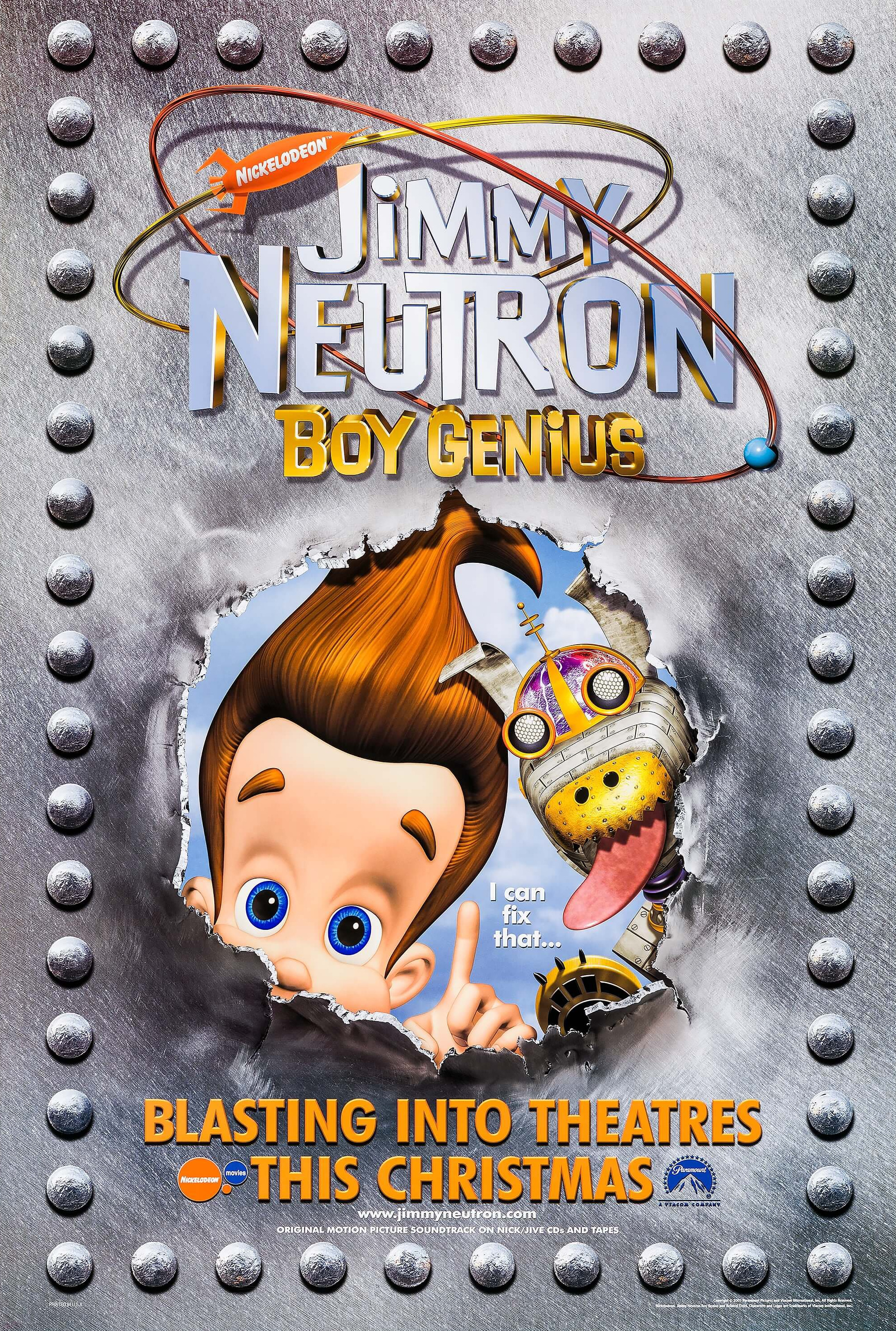 Mega Sized Movie Poster Image for Jimmy Neutron: Boy Genius (#1 of 3)