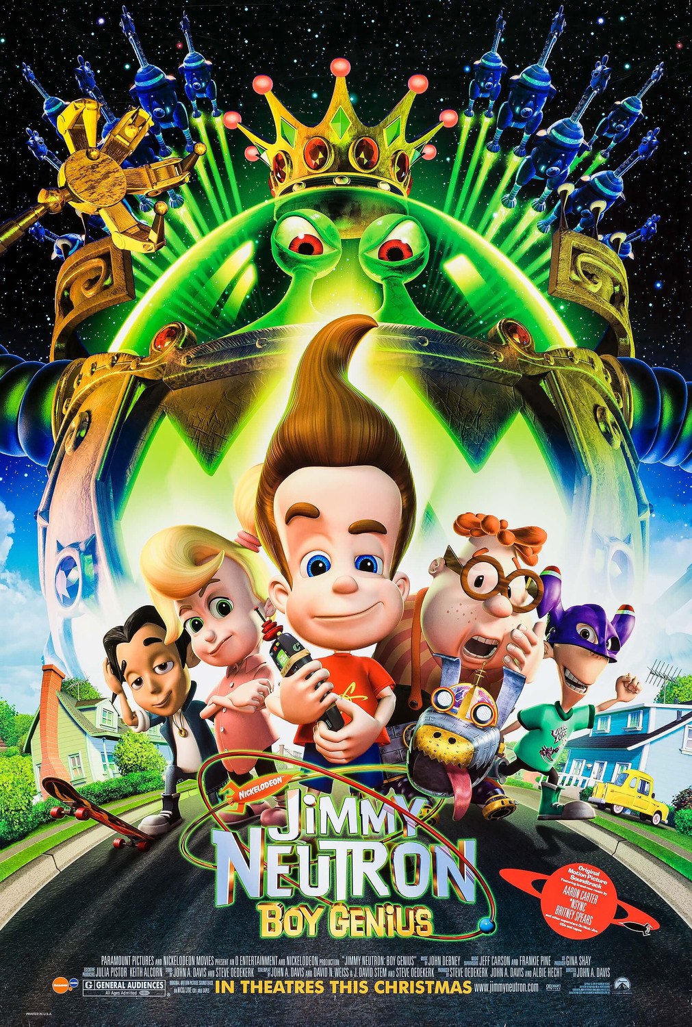Extra Large Movie Poster Image for Jimmy Neutron: Boy Genius (#2 of 3)