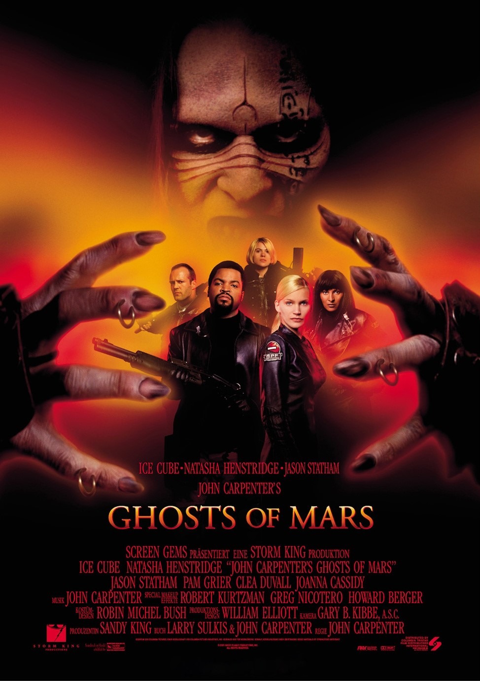 Extra Large Movie Poster Image for John Carpenter's Ghosts of Mars (#1 of 2)
