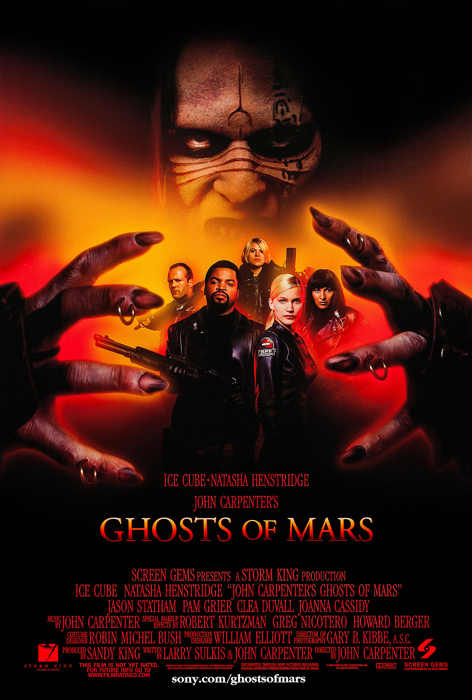Mega Sized Movie Poster Image for John Carpenter's Ghosts of Mars (#1 of 2)