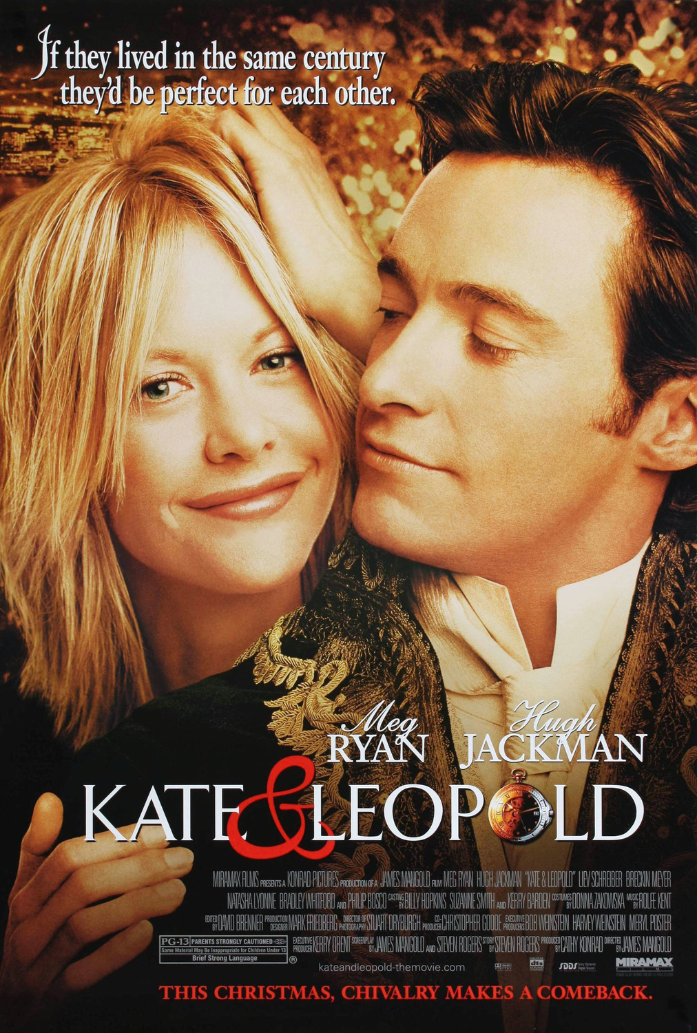 Extra Large Movie Poster Image for Kate & Leopold (#2 of 4)