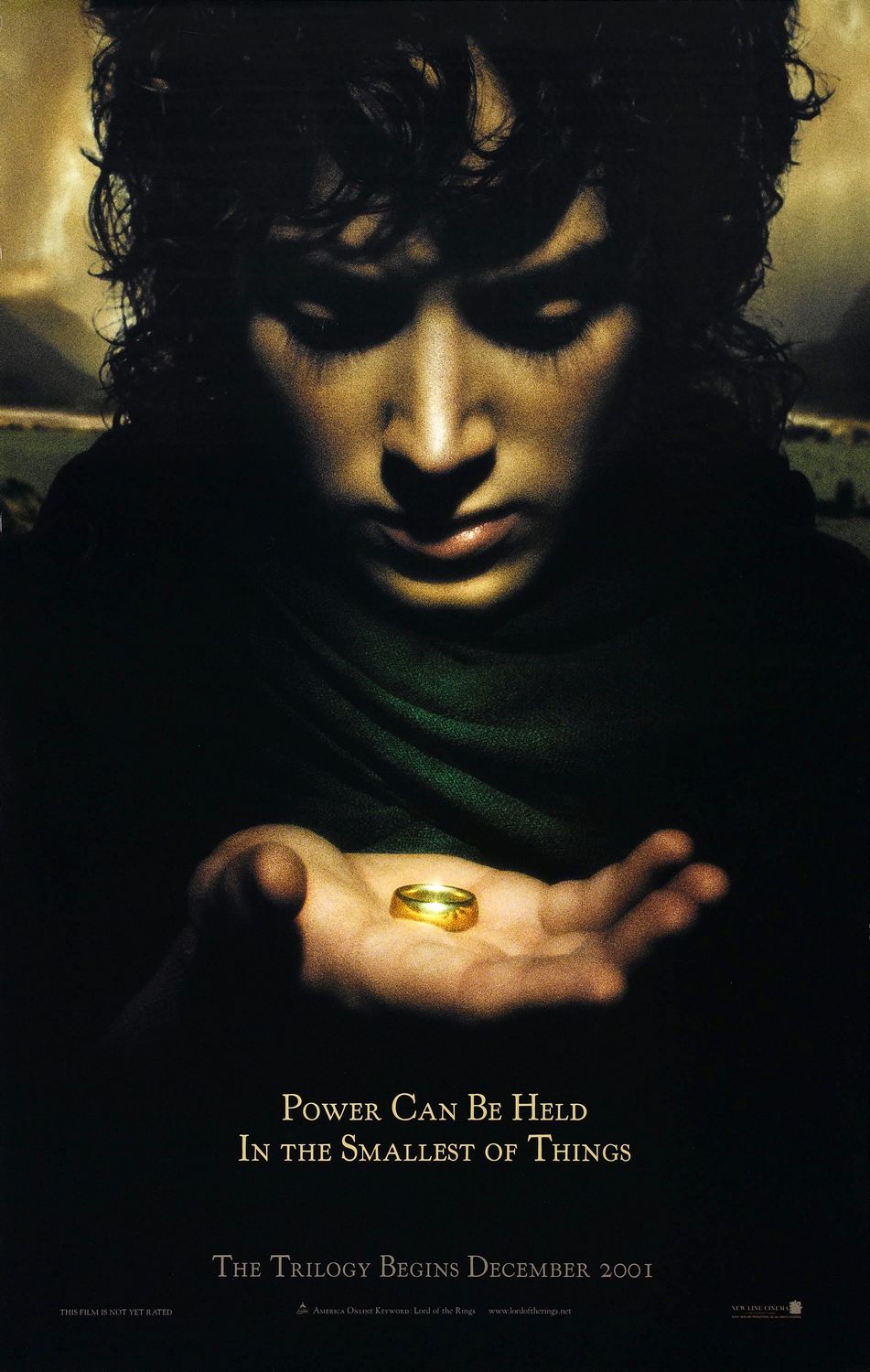 The Lord of the Rings: The Fellowship of the Ring Movie Poster (#1