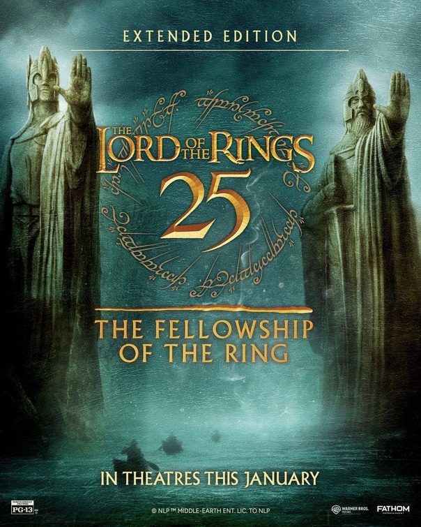 The Lord of the Rings: The Fellowship of the Ring Movie Poster