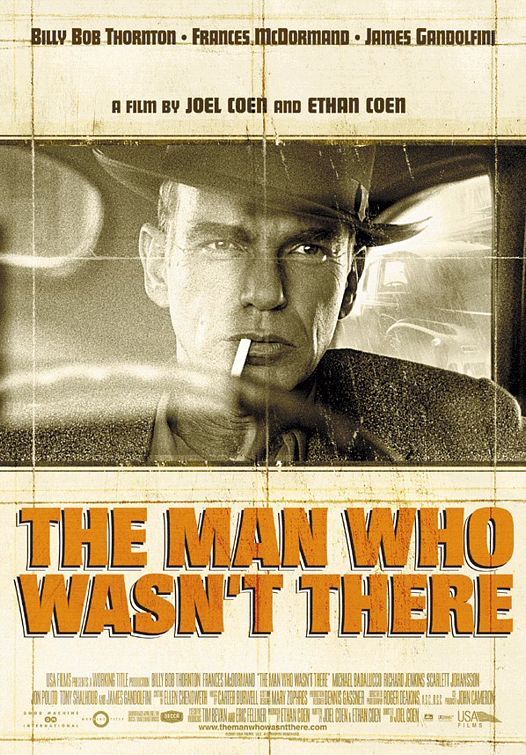 The Man Who Wasn't There Movie Poster