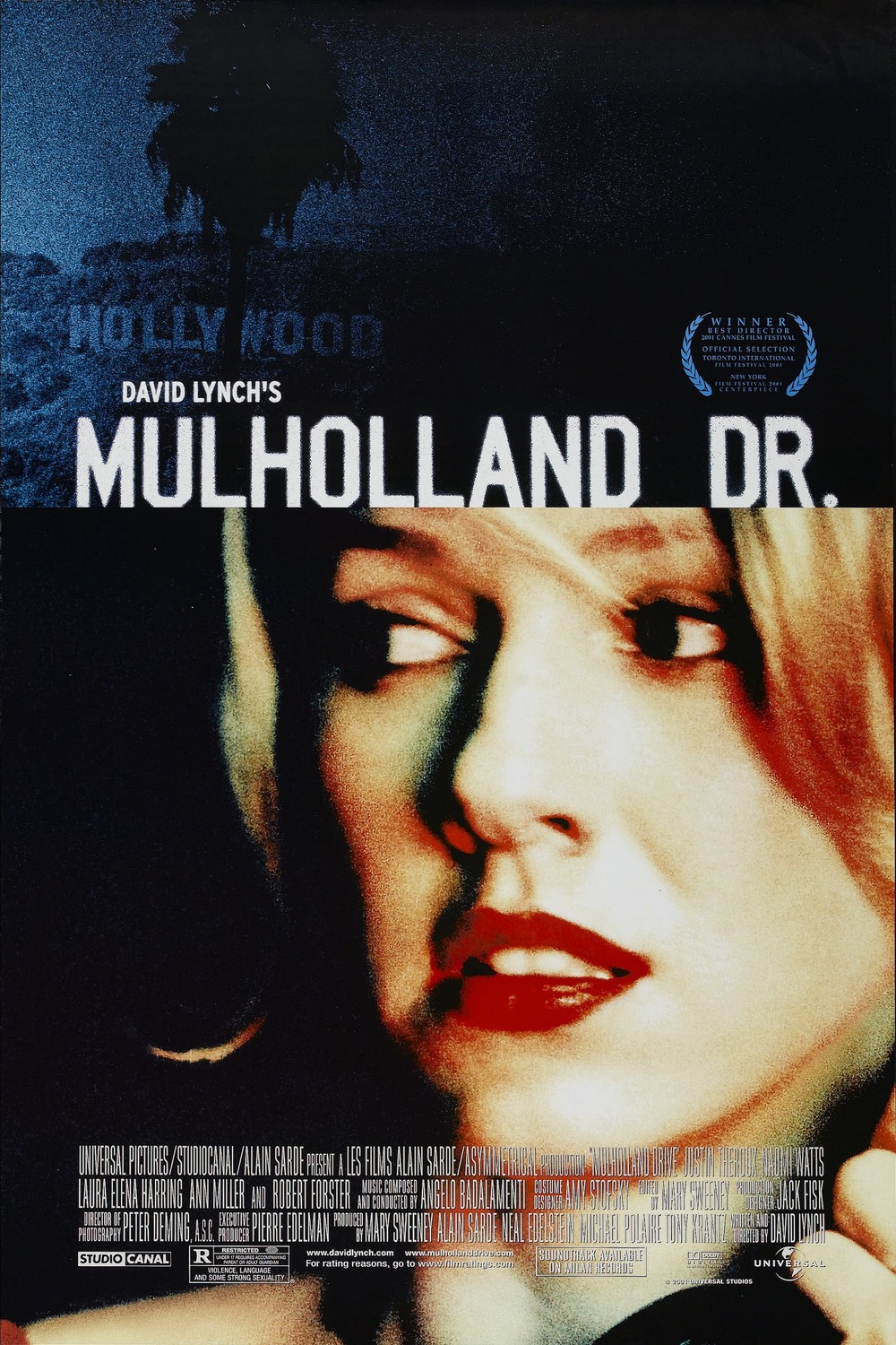 Extra Large Movie Poster Image for Mulholland Drive (#1 of 4)