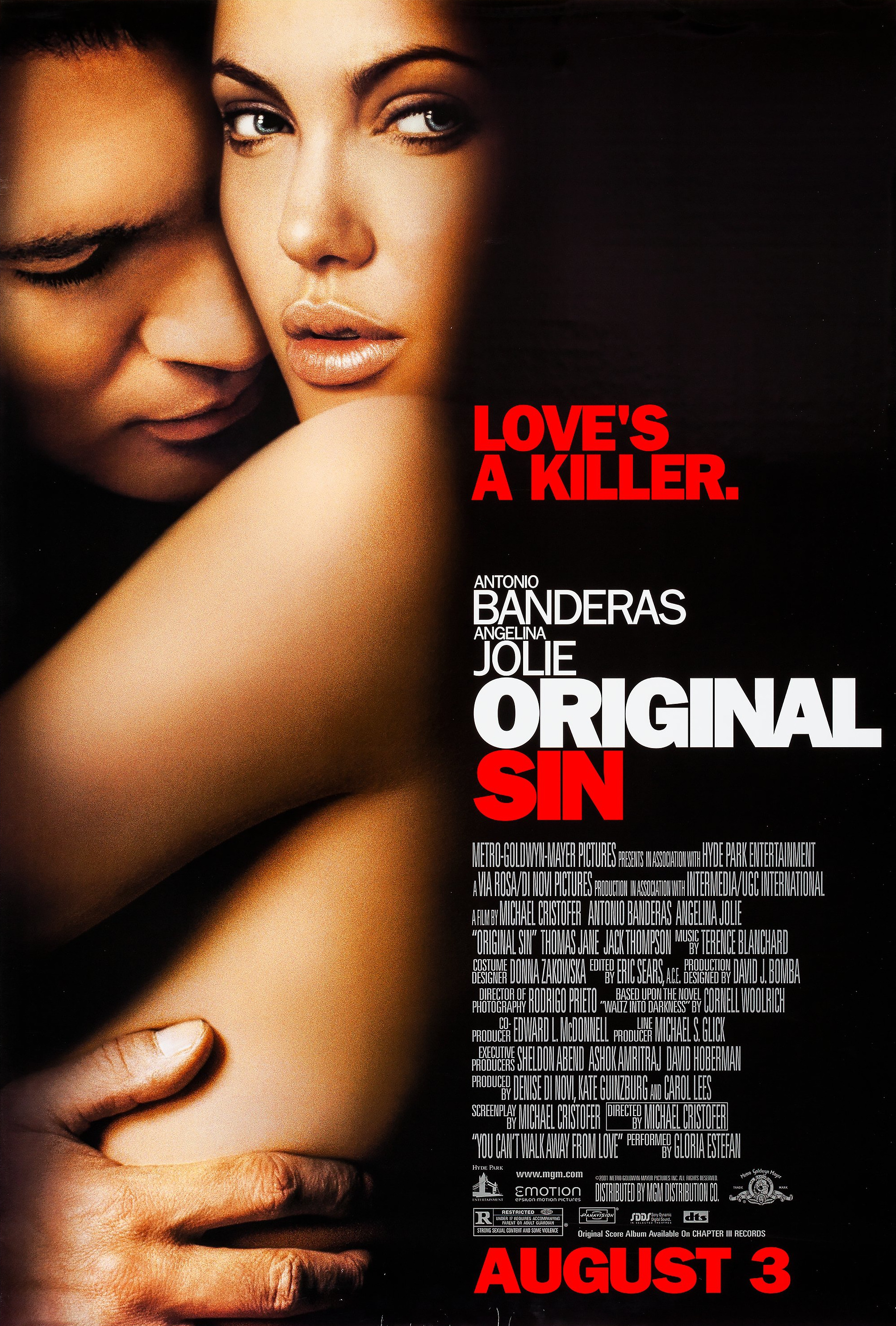 Mega Sized Movie Poster Image for Original Sin (#2 of 2)