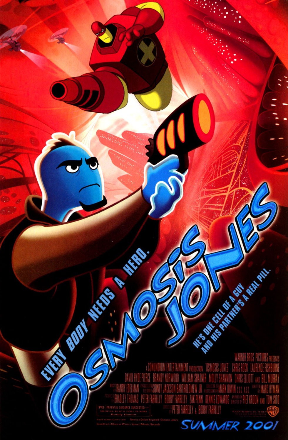 Extra Large Movie Poster Image for Osmosis Jones (#2 of 2)