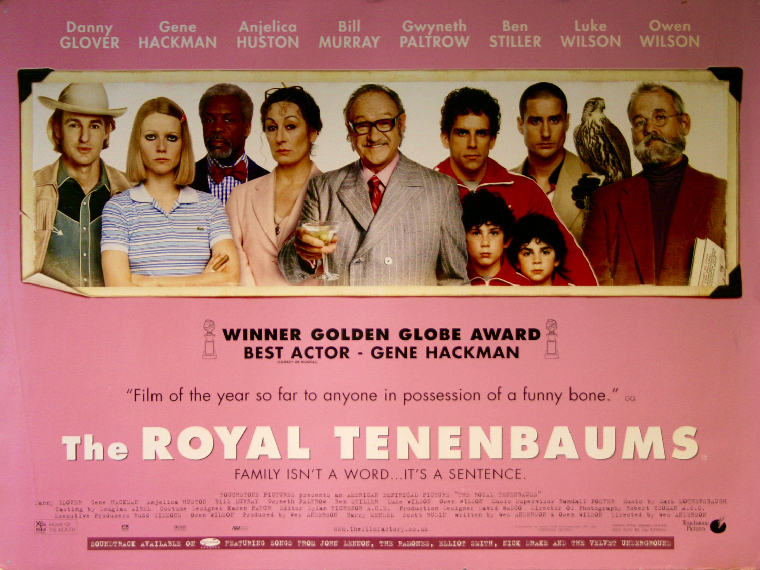 Extra Large Movie Poster Image for The Royal Tenenbaums (#3 of 3)