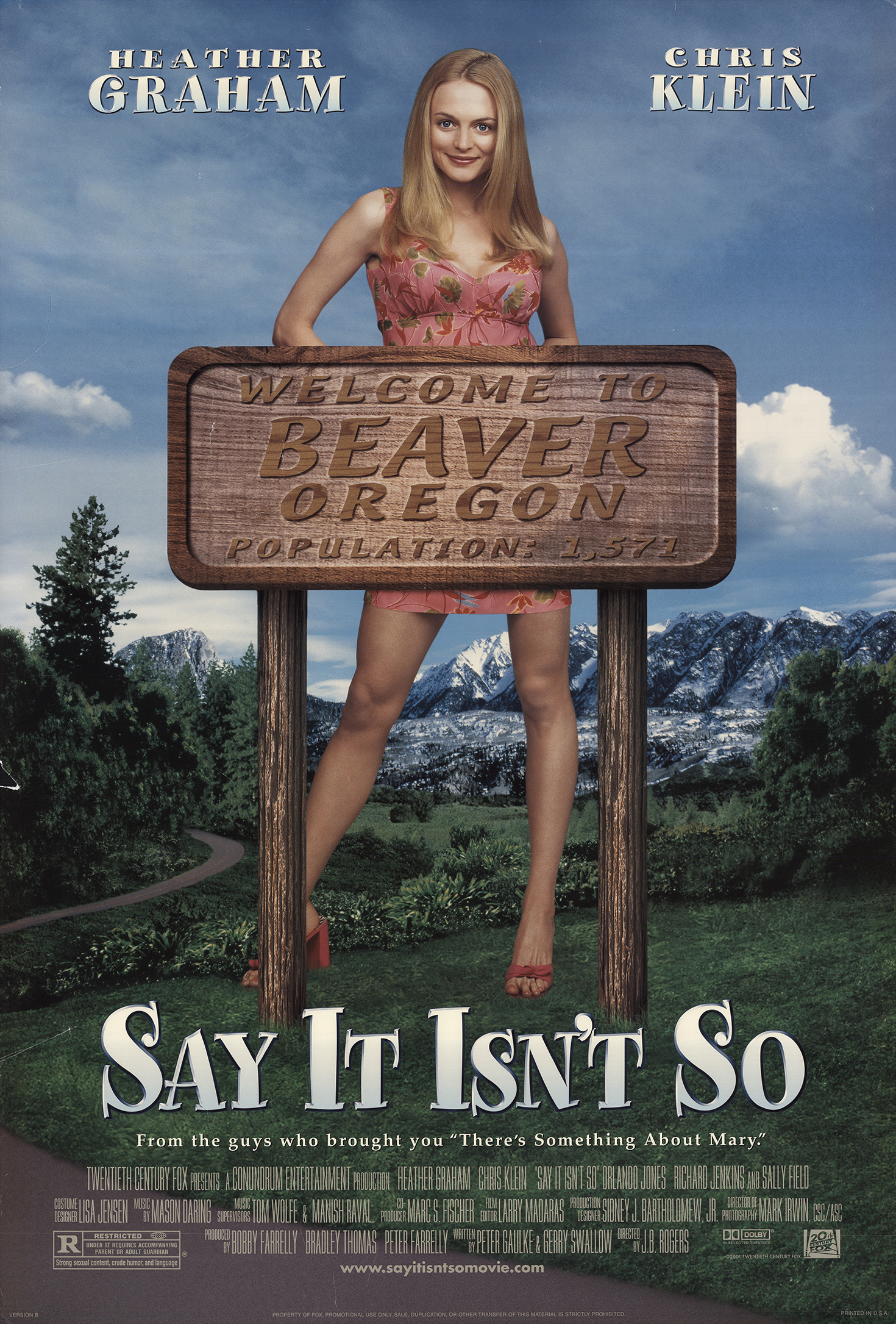 Mega Sized Movie Poster Image for Say It Isn't So (#1 of 2)