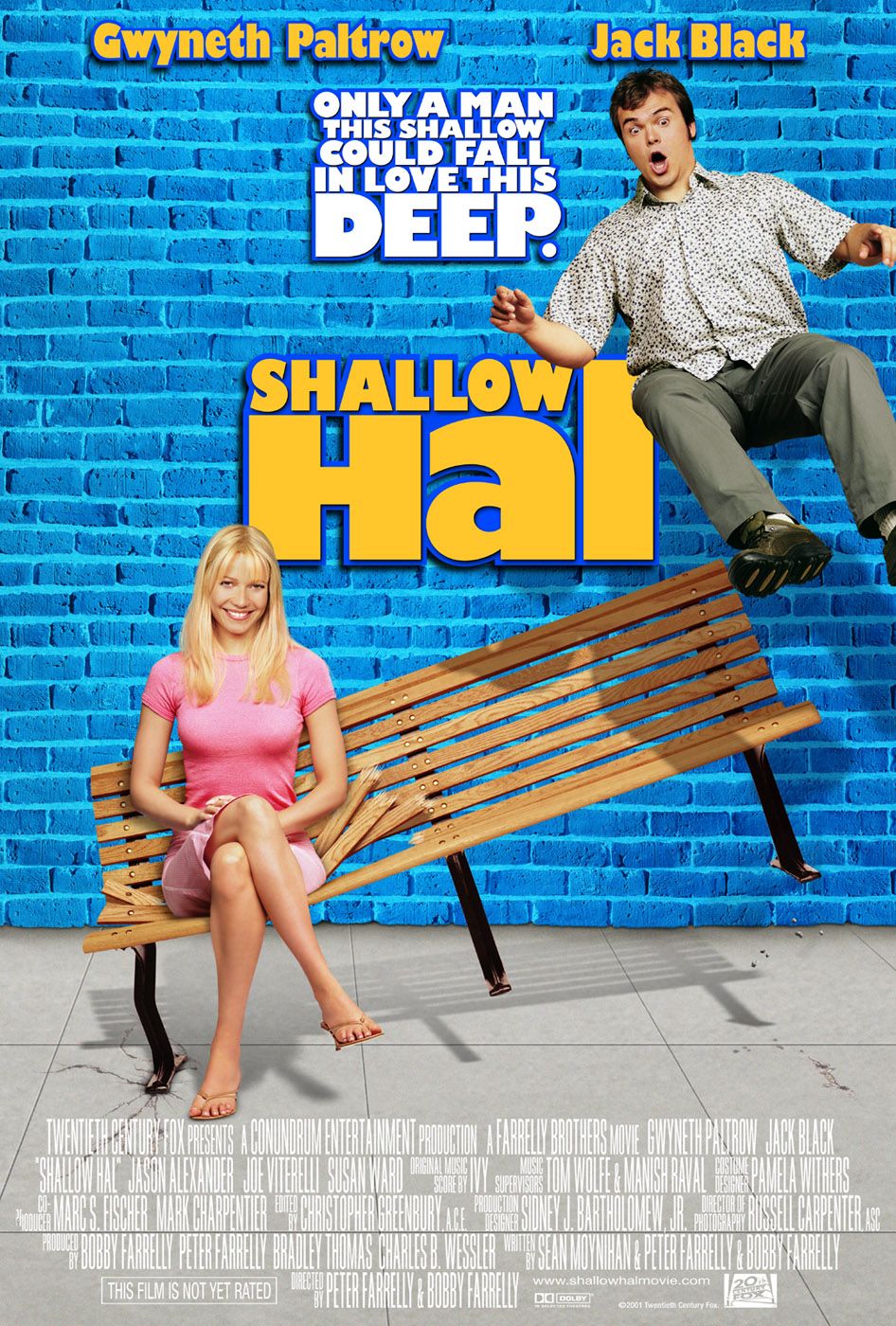 Extra Large Movie Poster Image for Shallow Hal (#3 of 4)