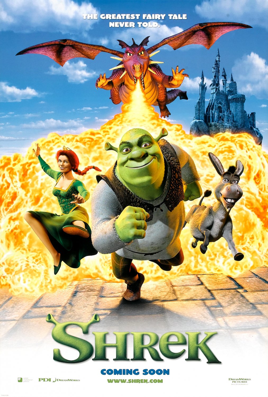 Extra Large Movie Poster Image for Shrek (#3 of 4)