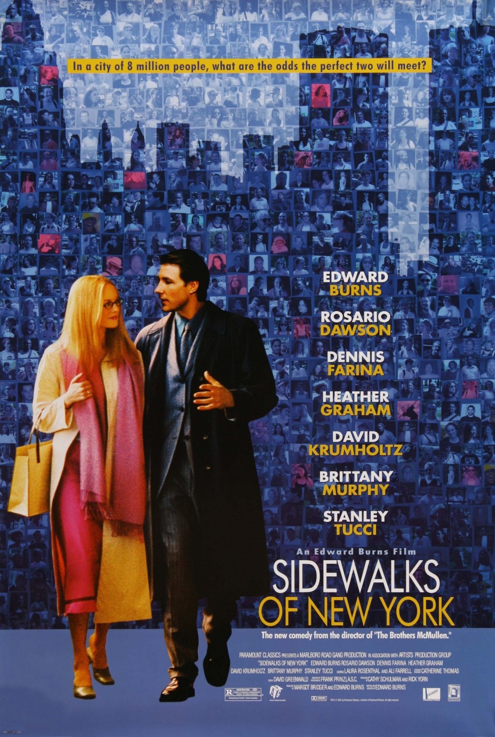 Extra Large Movie Poster Image for Sidewalks of New York (#1 of 3)