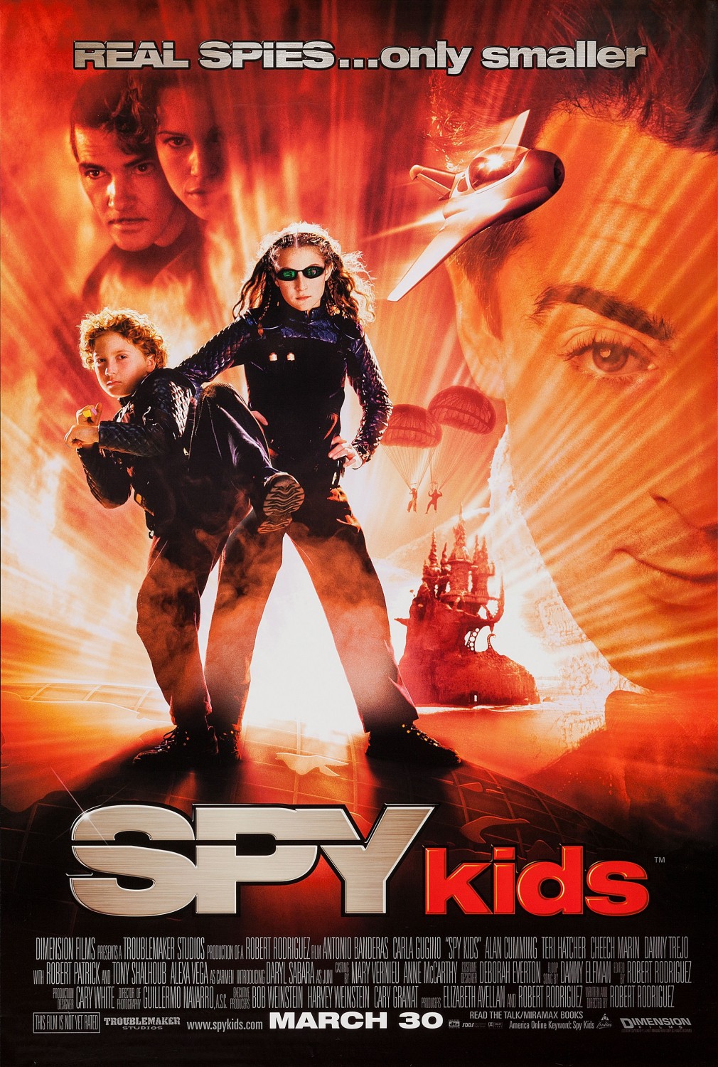 Extra Large Movie Poster Image for Spy Kids (#1 of 5)