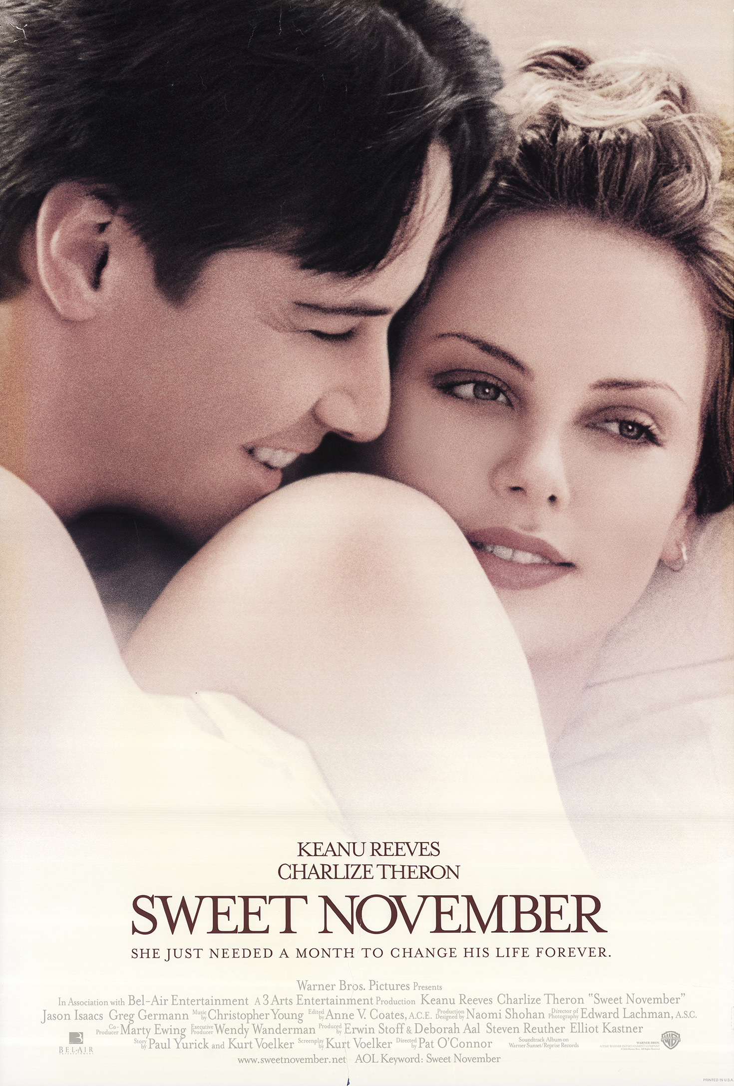Mega Sized Movie Poster Image for Sweet November 