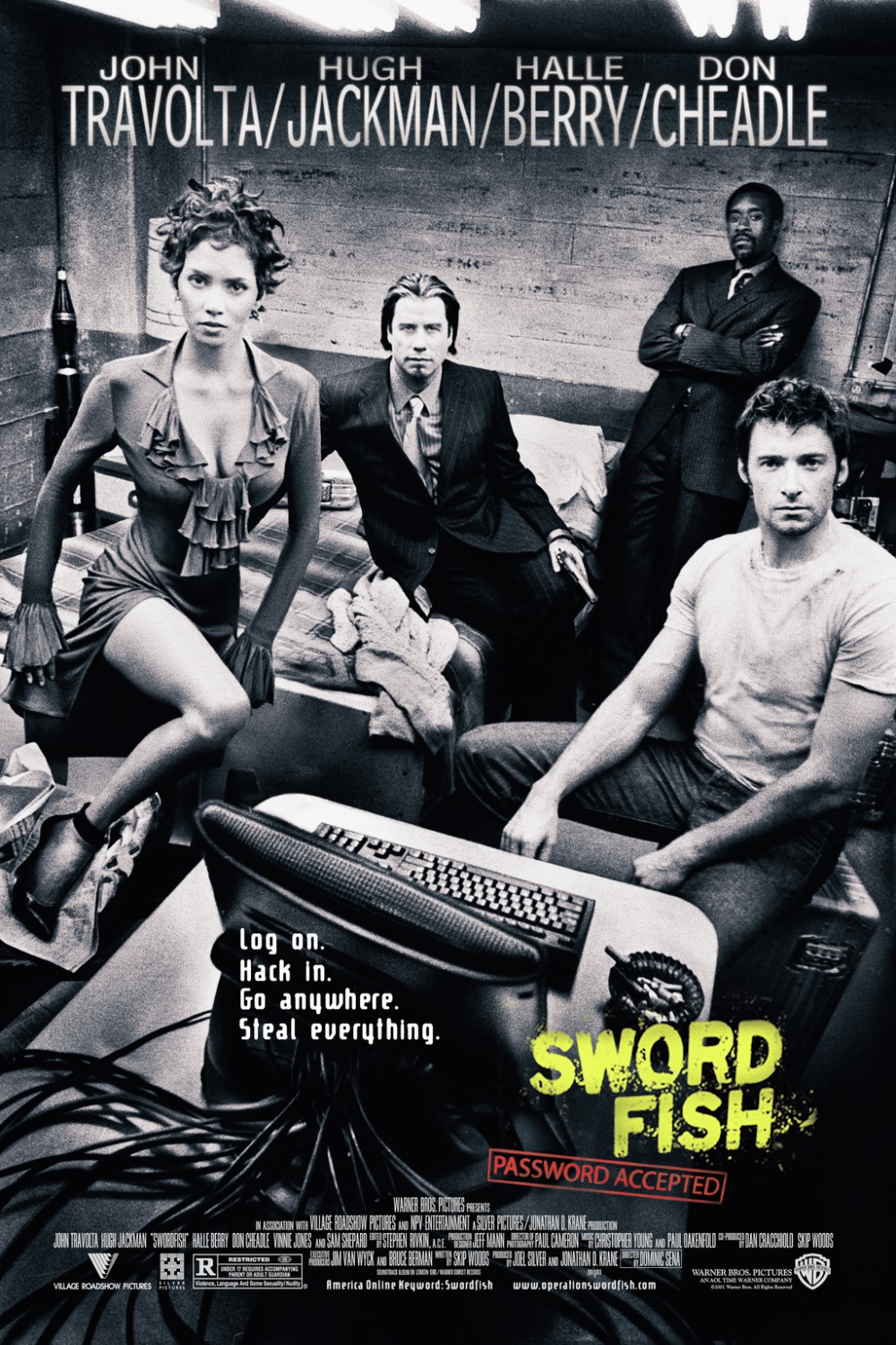 Extra Large Movie Poster Image for Swordfish (#2 of 3)