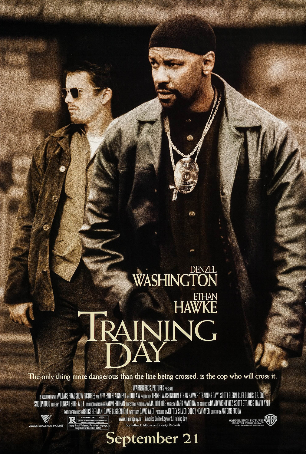 Extra Large Movie Poster Image for Training Day (#1 of 2)