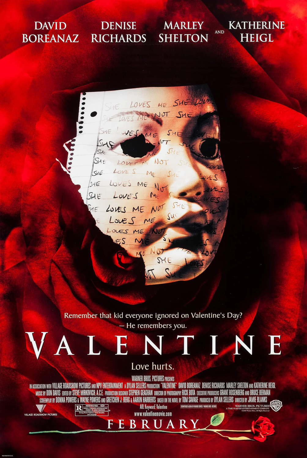 Extra Large Movie Poster Image for Valentine (#1 of 2)