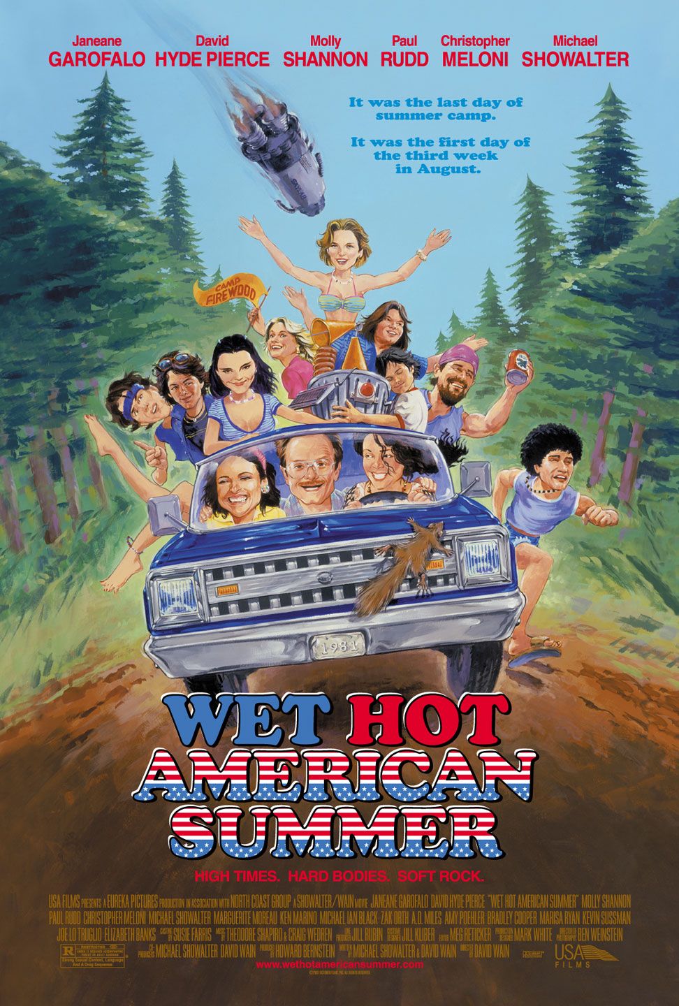 Extra Large Movie Poster Image for Wet Hot American Summer 
