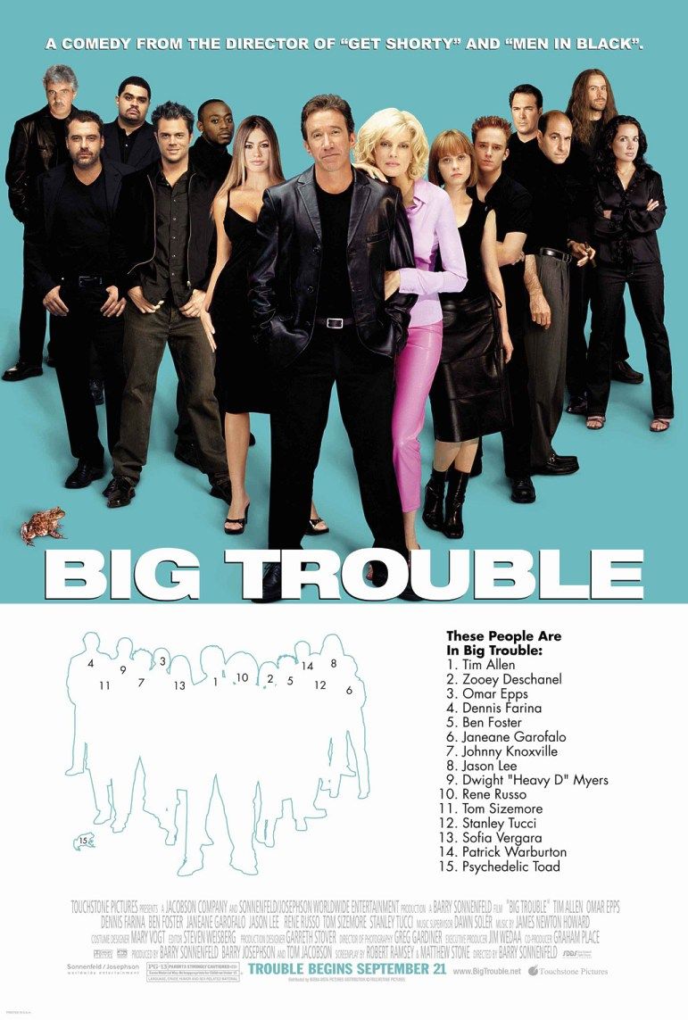 Extra Large Movie Poster Image for Big Trouble (#1 of 2)