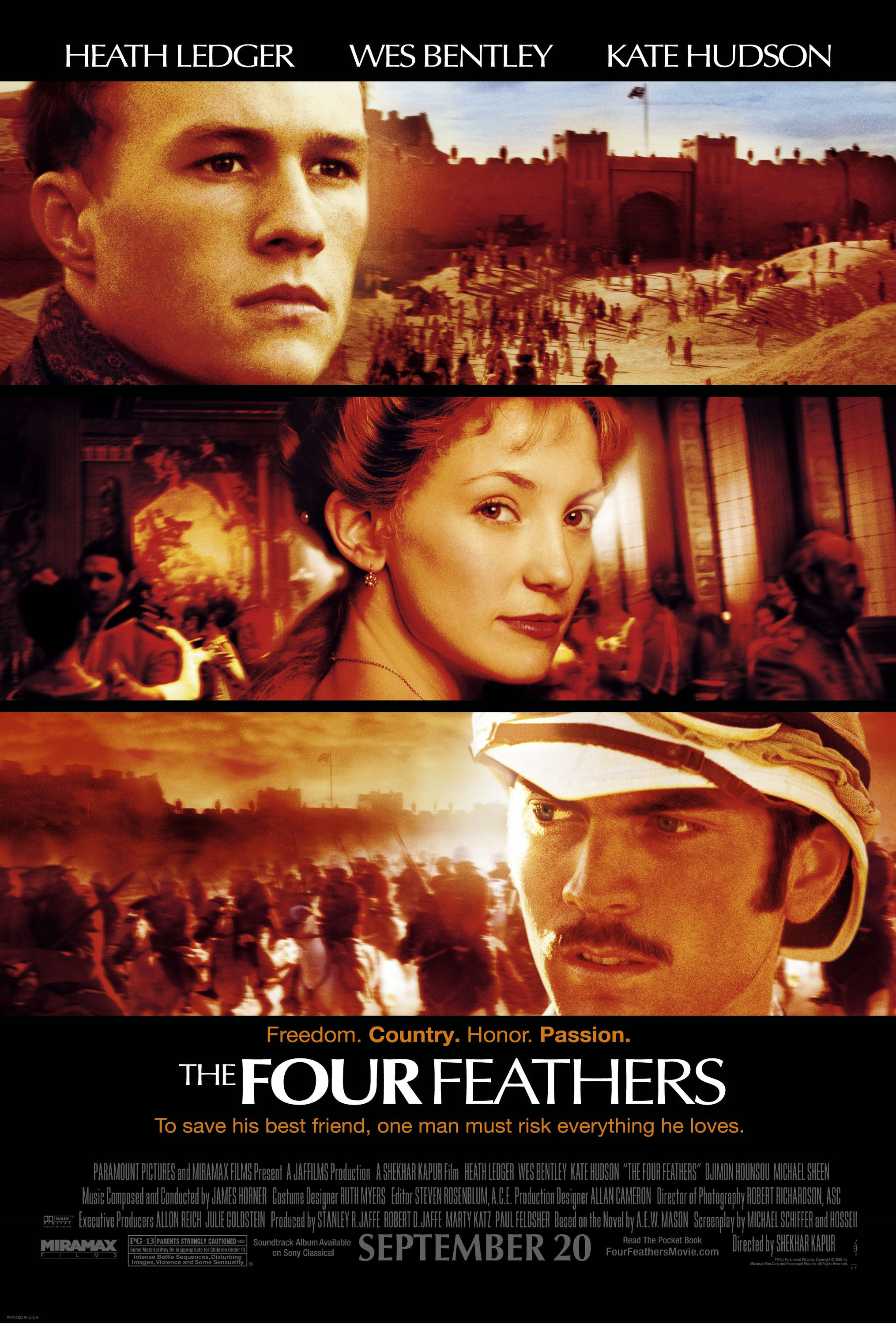 Mega Sized Movie Poster Image for The Four Feathers (#1 of 4)